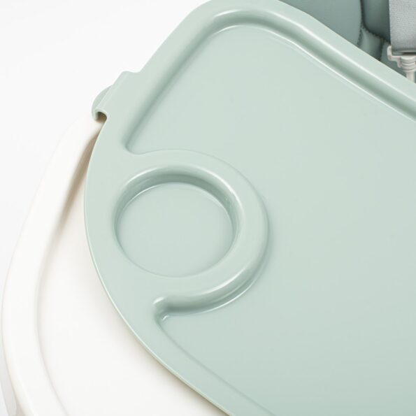 Jedálenská stolička Muka NEW BABY dusty green – Obrázok 5