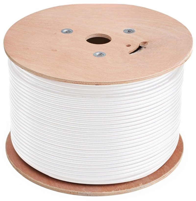 Kabel-Conexpro-FTP-kabel-CAT6A-LSOH-B2ca-305m-biely Kábel Conexpro FTP kábel, CAT6A, LSOH B2ca, 305m, biely – Obrázok 1