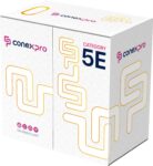 Kábel Conexpro FTP kábel ekonomy vonkajší, CAT5e, PE, 24AWG, 305m, čierny