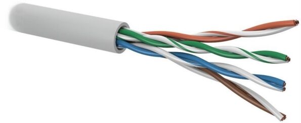 Kábel Conexpro UTP kábel, CAT5e, PVC, 24AWG, 305m, sivý – Obrázok 3