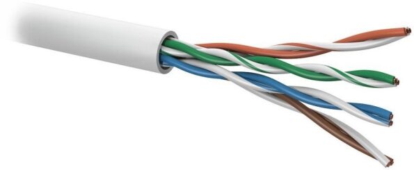 Kábel Conexpro UTP kábel ekonomy, CAT5e, LSOH, 24AWG, 305m, biely – Obrázok 3