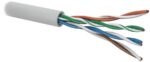Kábel Conexpro UTP kábel ekonomy, CAT5e, PVC, 24AWG, 305m, sivý – Obrázok 3