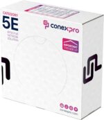 Kábel Conexpro UTP kábel vonkajší, CAT5e, PE, 24AWG, 100m, čierny – Obrázok 3