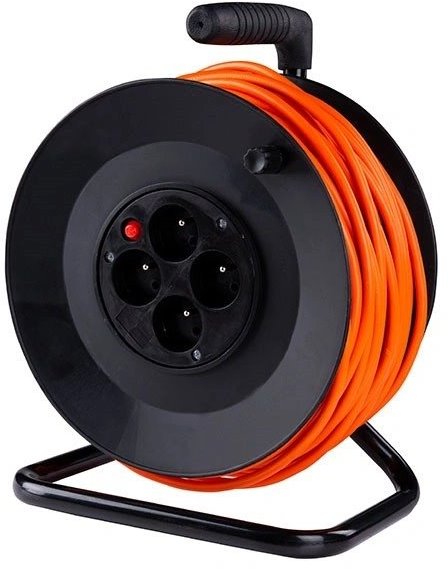 Kabel-Conexpro-predlzovaci-kabel-230V-s-navijakom-20m Kábel Conexpro predlžovací kábel 230V s navijakom, 20m – Obrázok 1