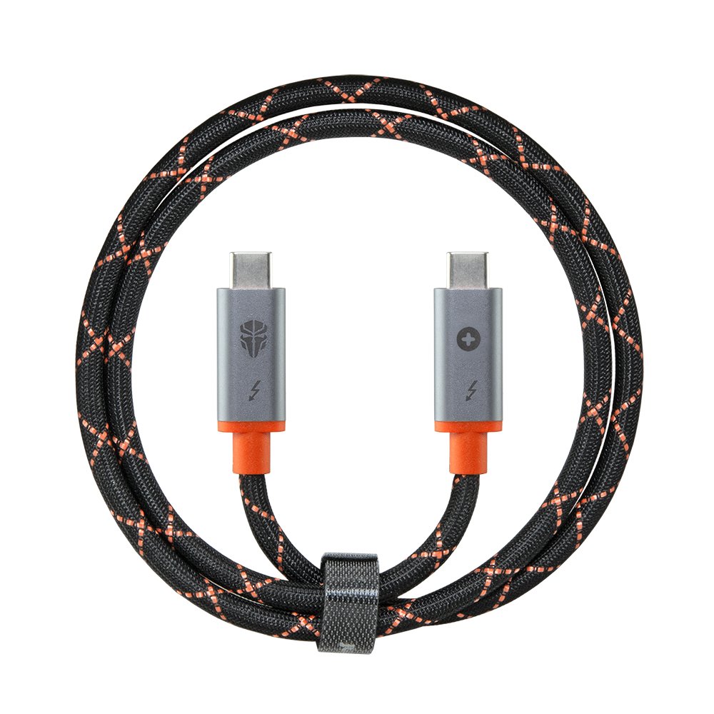 Kabel-Jupio-USB4™-Thunderbolt-4-40Gbps-240W-75-cm Kábel Jupio USB4™ Thunderbolt 4 40Gbps, 240W, 75 cm – Obrázok 1