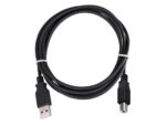 Kábel PremiumCord USB 2.0 A-B pre tlačiarne 1m, čierny – Obrázok 4