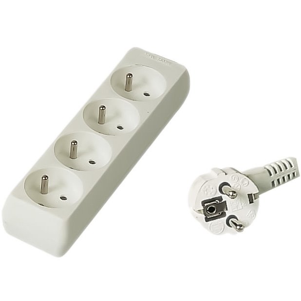 Kabel-PremiumCord-prodluzovaci-privod-230V-2m-4-zasuvky Kábel PremiumCord prodlužovací přívod 230V 2m 4 zásuvky – Obrázok 1