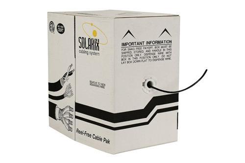 Kabel-Solarix-UTP-Cat5e-drot-305m-PE-vonkajsi Kábel Solarix UTP Cat5e drôt 305m PE vonkajší – Obrázok 1