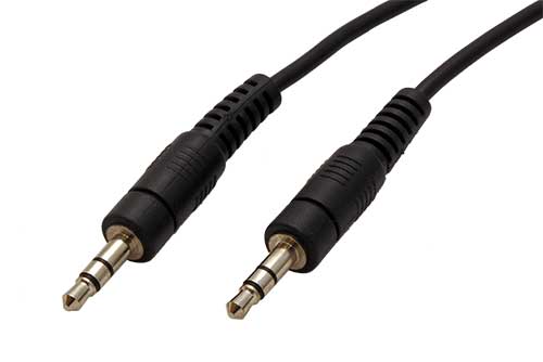 Kabel-propojovaci-audio-Jack-35M-Jack-35M-1m Kábel propojovací audio Jack 3,5(M) - Jack 3,5(M), 1m – Obrázok 1
