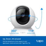 Kamera TP-Link Tapo C200C IP, 2MPx FHD, WiFi, prisvit, poškodený obal – Obrázok 3