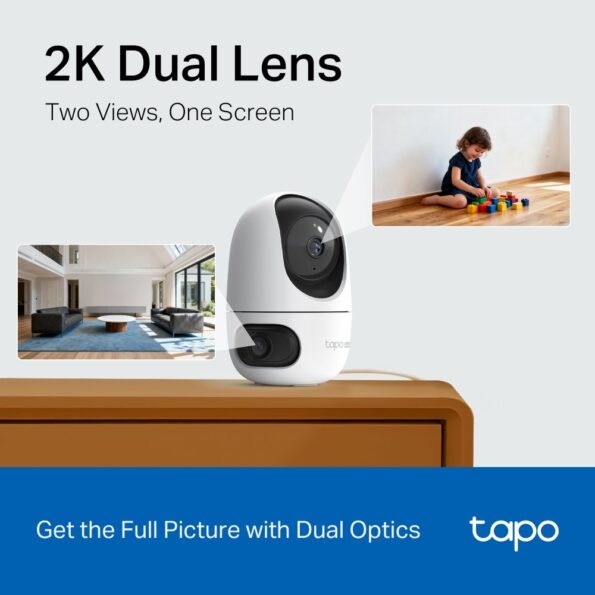 Kamera TP-Link Tapo C245D IP, 2× 2K, WiFi, prísvit – Obrázok 4