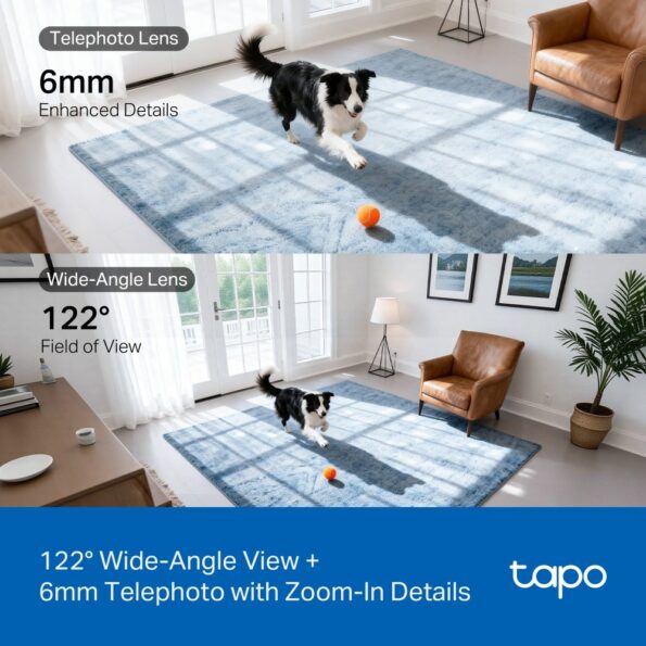 Kamera TP-Link Tapo C245D IP, 2× 2K, WiFi, prísvit – Obrázok 5