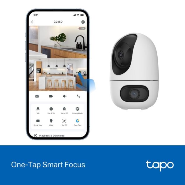Kamera TP-Link Tapo C245D IP, 2× 2K, WiFi, prísvit – Obrázok 8