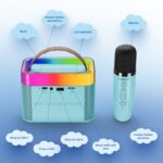Karaoke set Lamax  KaraokeKid1 Blue – Obrázok 2