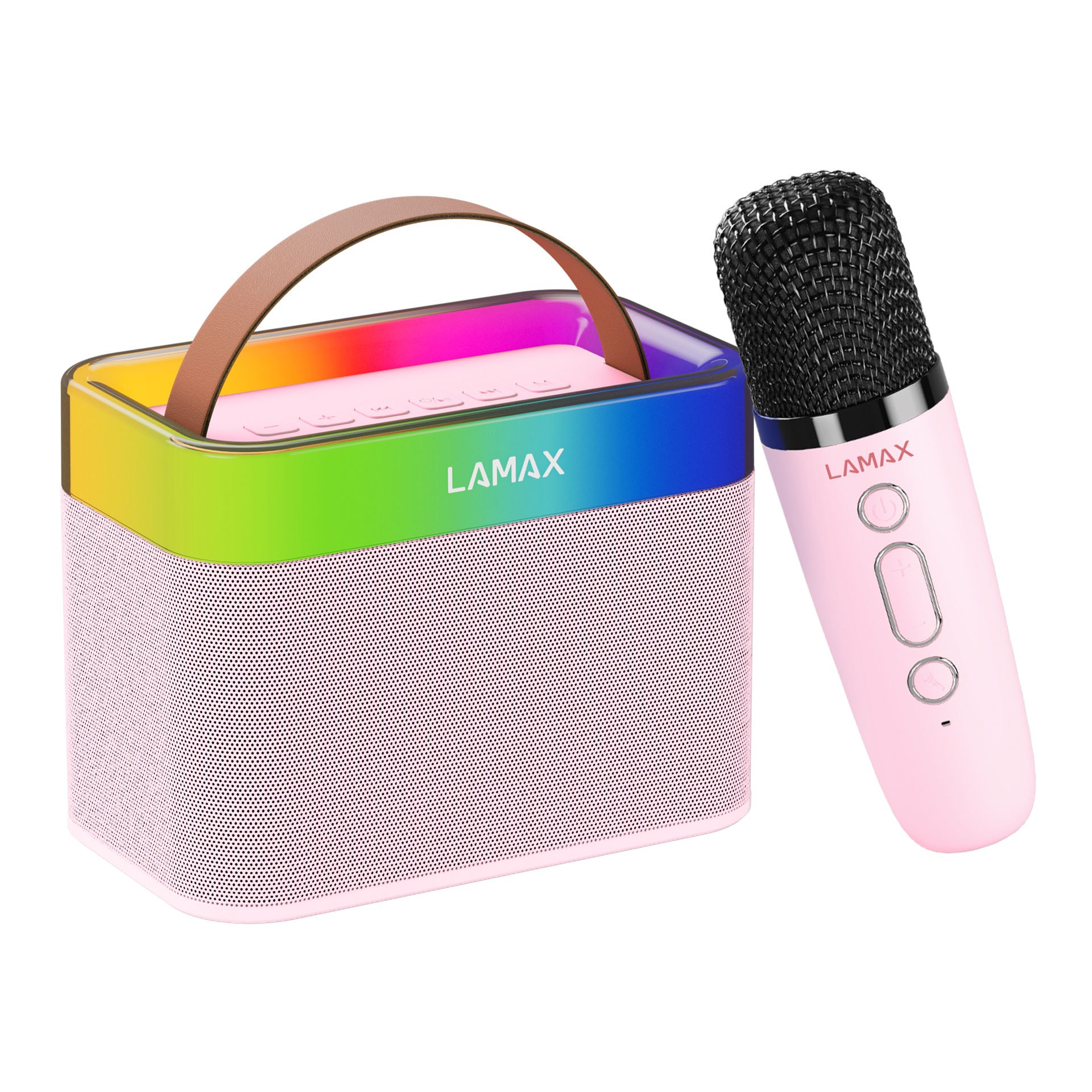 Karaoke-set-Lamax-KaraokeKid1-Pink Karaoke set Lamax KaraokeKid1 Pink – Obrázok 1