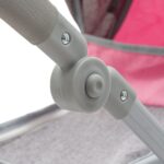 Kočík pre bábiky 2v1 Baby Mix Sophie pink-grey – Obrázok 5