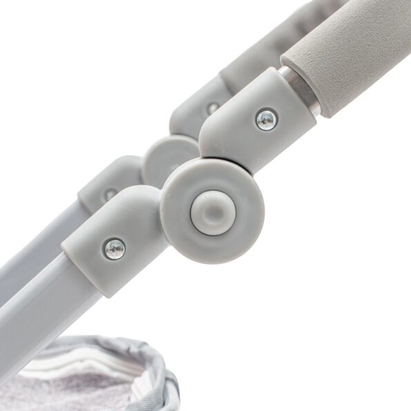 Kočík pre bábiky 2v1 Baby Mix Sophie pink-grey – Obrázok 6