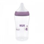 Kojenecká fľaša NUK Perfect Match s kontrolou teploty Hippo 260 ml