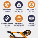 Kolobežka Acra Joy Stinger skladacia – Obrázok 3