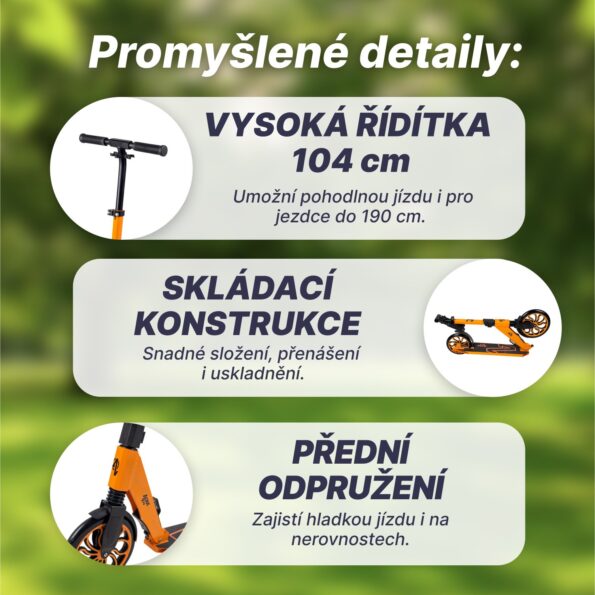 Kolobežka Acra Joy Stinger skladacia – Obrázok 6