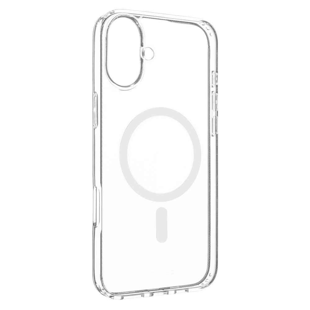 Kryt-FIXED-MagPure-s-podporou-Magsafe-pre-Apple-iPhone-16-Plus-ciry Kryt FIXED MagPure s podporou Magsafe pre Apple iPhone 16 Plus, číry – Obrázok 1