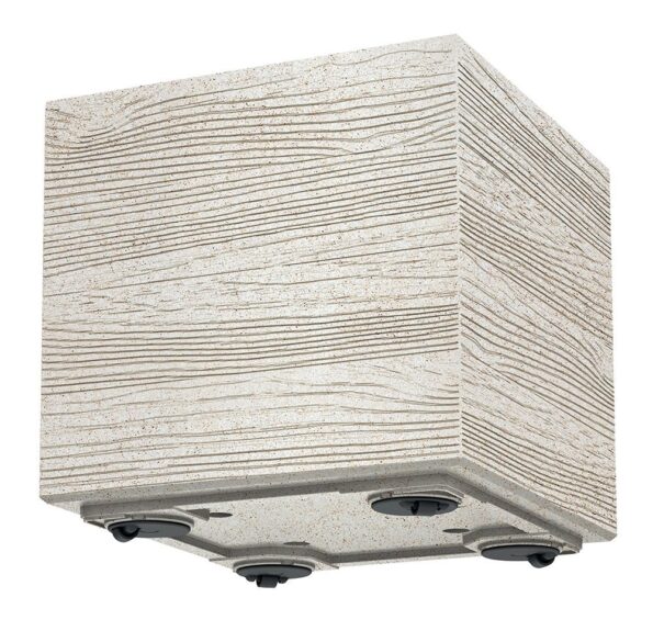 Kvetináč Prosperplast MADERA CASE eco wood 77 cm biely eco – Obrázok 4