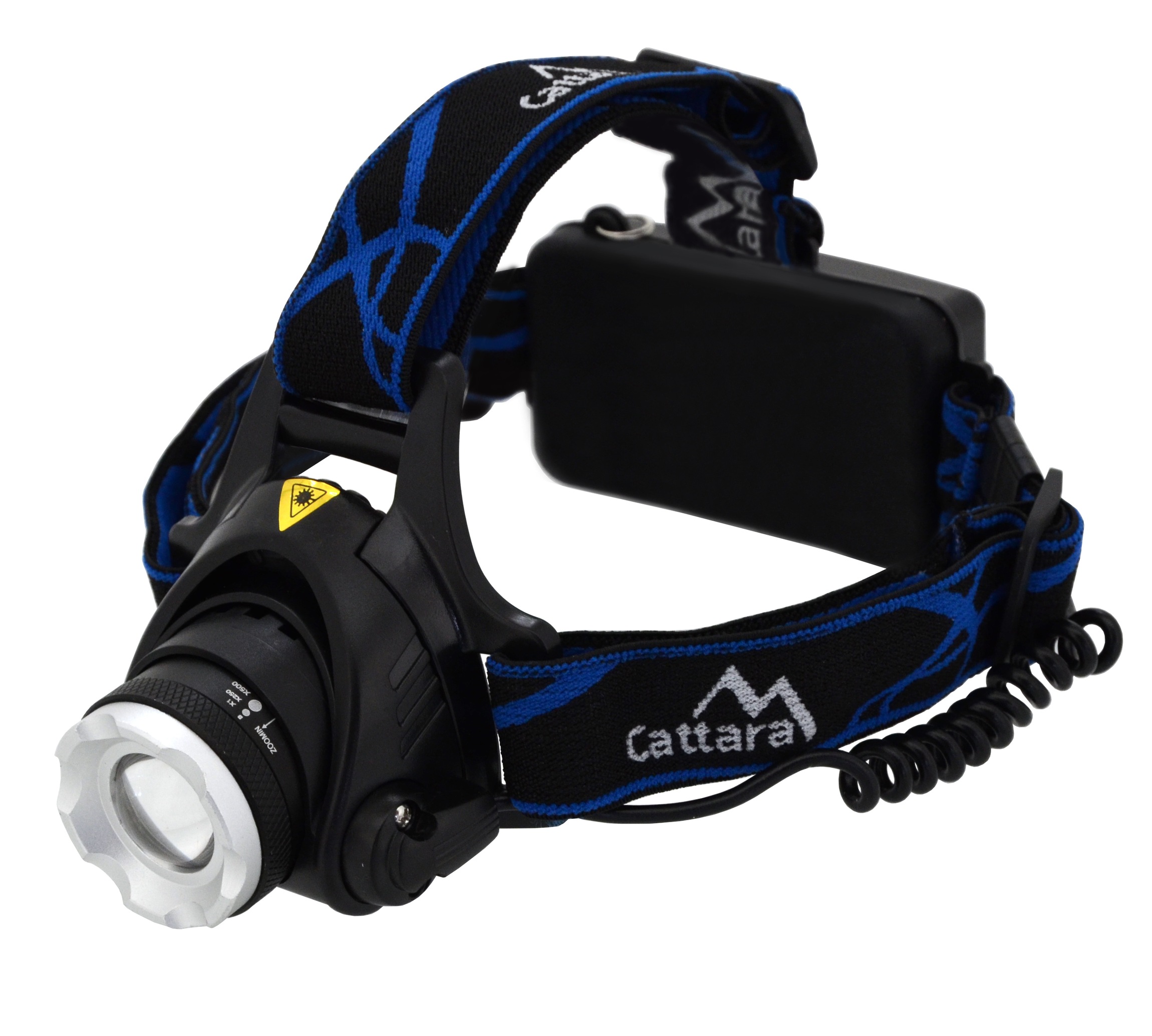 LED-celovka-Cattara-570lm-ZOOM-nabijeci LED čelovka Cattara 570lm ZOOM nabíjecí – Obrázok 1