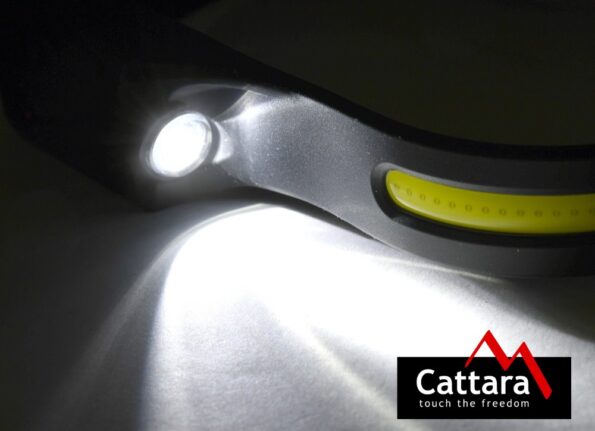 LED čelovka Cattara STRIP SENSOR 350lm nabíjacia – Obrázok 5