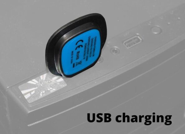 LED čelovka Cattara čiapka ARMY s LED svietidlom USB nabíjanie – Obrázok 7