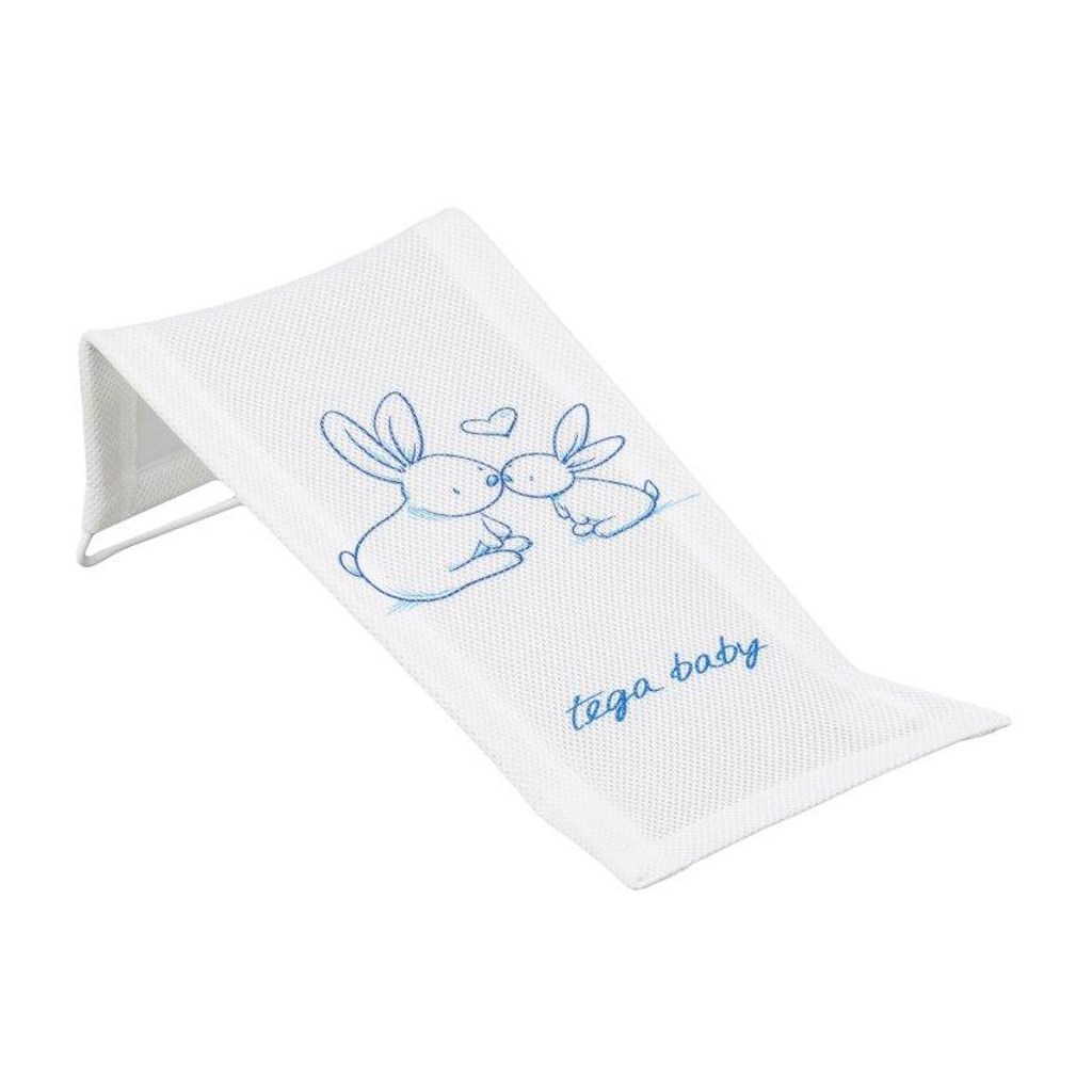 Latkove-lehatko-na-kupanie-Kralicky-biele Látkové lehátko na kúpanie Králičky biele – Obrázok 1