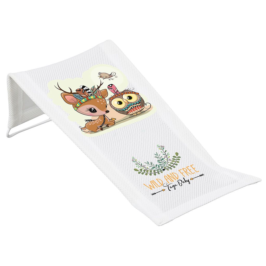 Latkove-lehatko-na-kupanie-Wild-Free-jelen-biela Látkové lehátko na kúpanie Wild & Free jelen biela – Obrázok 1