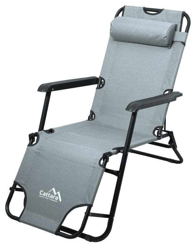 Lezadlo-Cattara-COMFORT-sive Ležadlo Cattara COMFORT sivé – Obrázok 1