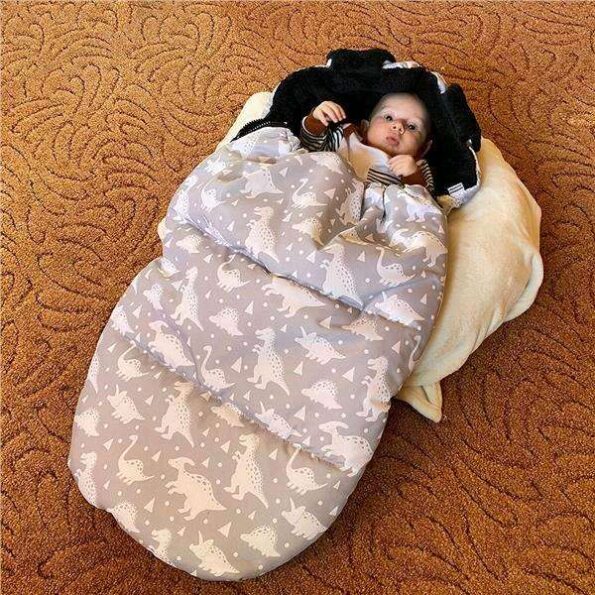 Luxusný fusak New Baby Sloníky – Obrázok 7