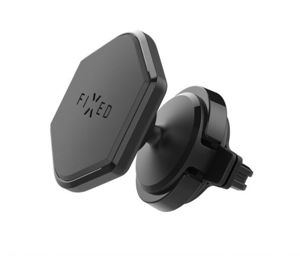 Magnetický držiak FIXED Icon Air Vent do ventilácie s kĺbom, čierny – Obrázok 2