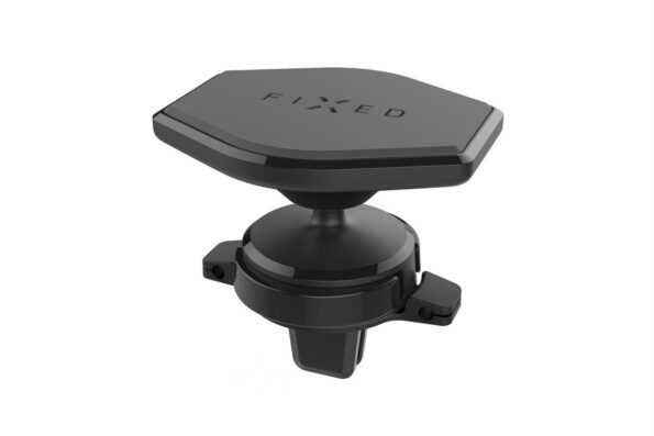 Magnetický držiak FIXED Icon Air Vent do ventilácie s kĺbom, čierny – Obrázok 3