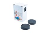 Magnety ARTA priemer 30mm, čierne (10ks v balení)