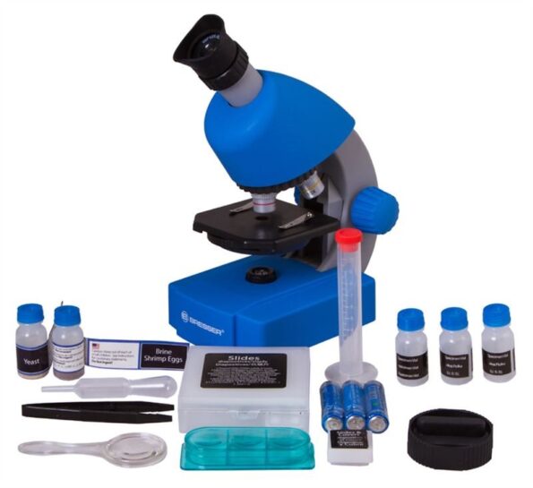 Mikroskop Bresser Junior 40x-640x blue – Obrázok 2