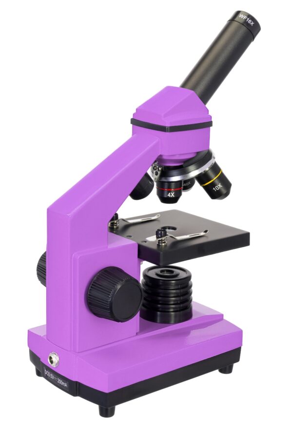 Mikroskop Levenhuk Rainbow 2L PLUS Amethyst – Obrázok 3