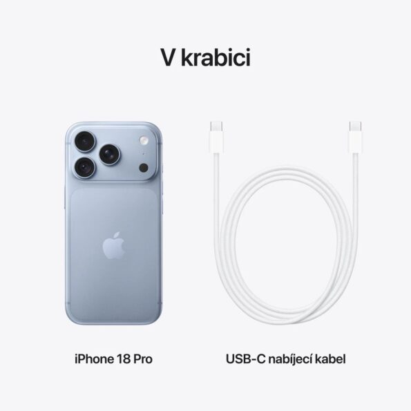 Mobilný telefón Apple iPhone 18 Pro 256GB ľadovcovo modrá – Obrázok 10