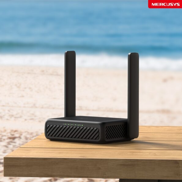 Modem TP-Link Mercusys MB113-4G LTE s WiFi routerom, 2× LAN, 1× slot SIM, 2,4 GHz – Obrázok 3