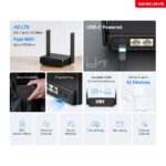 Modem TP-Link Mercusys MB113-4G LTE s WiFi routerom, 2× LAN, 1× slot SIM, 2,4 GHz – Obrázok 4