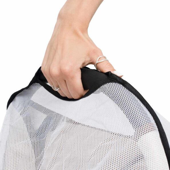 Moskytiéra na autosedačku New Baby Basic biela – Obrázok 2