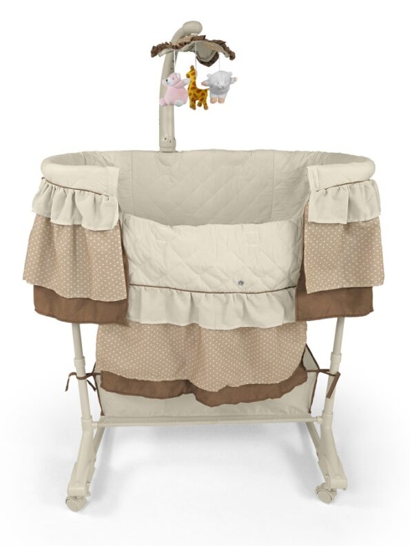 Multifunkčná kolíska Milly Mally Sweet Melody cream – Obrázok 5