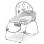 Multifunkčné hojdacie lehátko pre miminko Baby Mix slimák – Obrázok 2