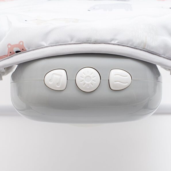 Multifunkčné hojdacie lehátko pre miminko Baby Mix slimák – Obrázok 3