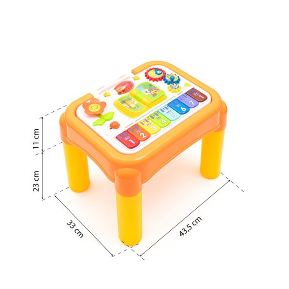 Multifunkčný hudobný učebný stolík 3in1  Baby Mix – Obrázok 7