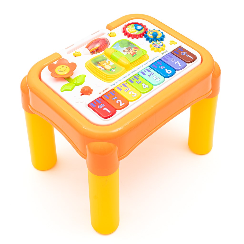 Multifunkcny-hudobny-ucebny-stolik-3in1-Baby-Mix Multifunkčný hudobný učebný stolík 3in1 Baby Mix – Obrázok 1