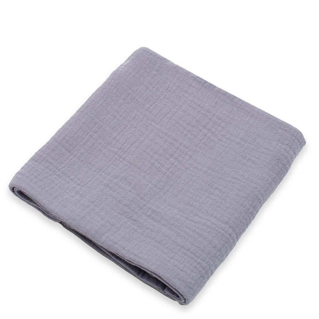 Muselinova-deka-New-Baby-grey Mušelínová deka New Baby grey – Obrázok 1