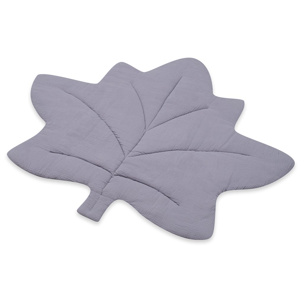 Muselinova-hracia-deka-New-Baby-Leaf-blue Mušelínová hracia deka New Baby Leaf blue – Obrázok 1
