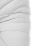 Mušelínová šnurovacia zavinovačka New Baby white – Obrázok 3